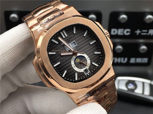 

ђпеѬ 56 5726 / 1a-1 montre de luxe авомаиекого аов ѬаиниѬованн ална оболока Ѭђ, Slivery;brown