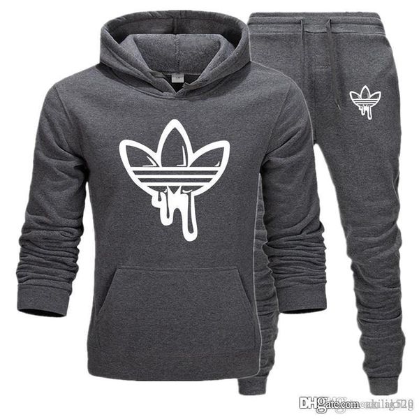 

mens designer fashion tracksuit letters in stock basketball hoodies custom trade popular logo sports men's sportswear size s-3xl, Gray