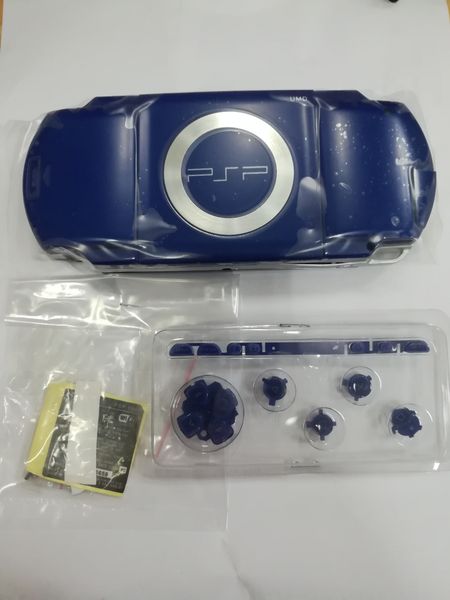

10 colors replacement full housing case for psp 1000 complete shell button + sticker + screw + ing