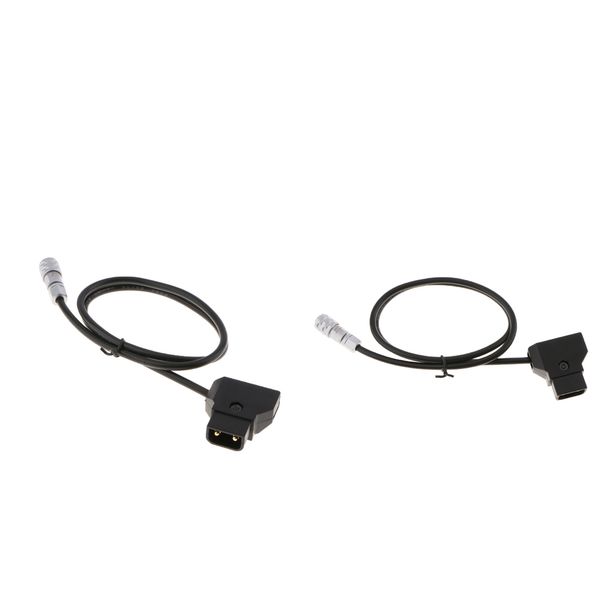 

2pcs 2-pin d-tap power cable for blackmagic pocket cinema camera 4k