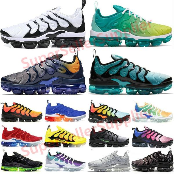 

nike vapormax tn air max tn plus е женские геометрические активные фуксия черный белый лимон лайм сша игра королевский волк серый тренеры сп