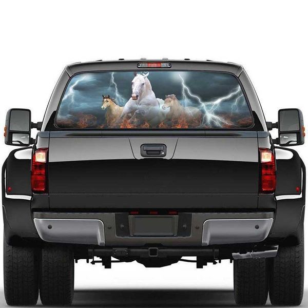 

horse rear window graphic decal car truck suv sticker