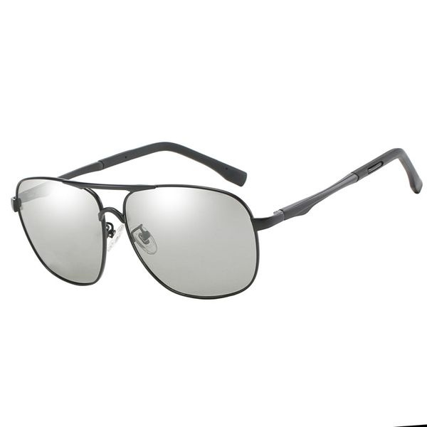 

new men's big box sunglasses men's brand designer sunglasses men's polarized glasses europe and america driving sunglasses in, White;black