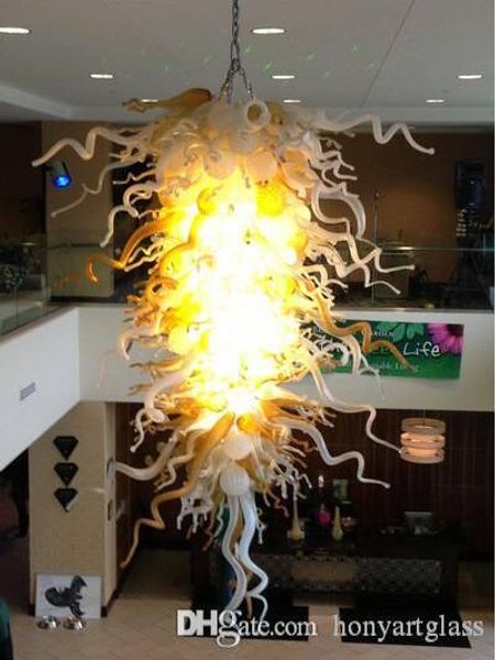 

modern murano glass chandelier 110/220v ac led splendid art blown glass chandelier for l foyer decoration