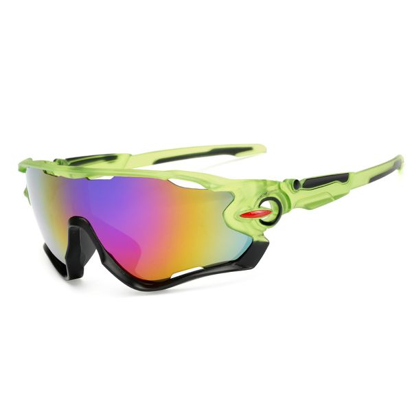 

fashion- designer cross-border special new outdoor sunglasses reflective anti-explosion wind-proof bicycle riding glasses, White;black