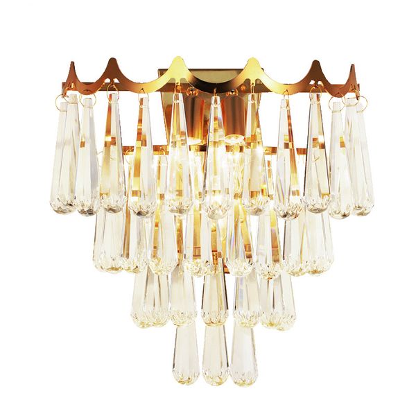 

luxury wall sconce lamps luxury living room bedroom led crystal wall lights creative design home decoration lighting