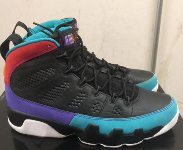 

With box 9 dream it do it retro ba ketball hoe black univer ity red dark concord canyon gold turbo green white 9 unc bred trainer