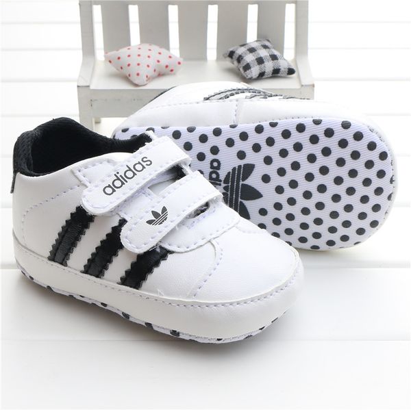 

2019 newborn baby girl boy soft sole shoes toddler anti-skid sneaker shoe casual prewalker infant classic first walker