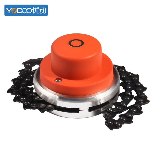

universal lawn mower steel chain grass trimmer head garden wrench cutter for trimmer gardening grass brush cutter tools