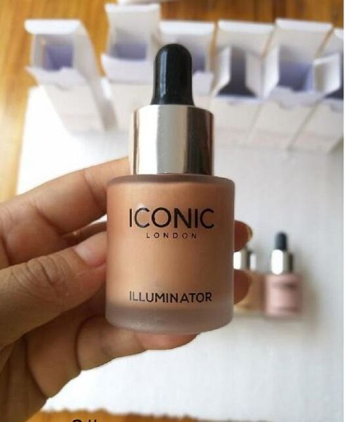 2018 NIConic London Iluminador Líquido Iluminador In Shine Brilho original de três cores Iluminador facial de três cores