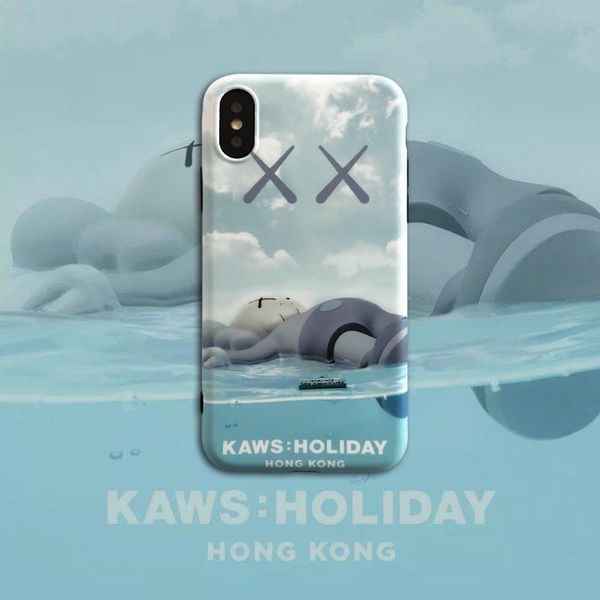 

Обложка Kaws Limited Edition Phone Case Hong Kong отдыха Телефон Дело Pop Phone Полный Дело для iPhone 7/8 / X M