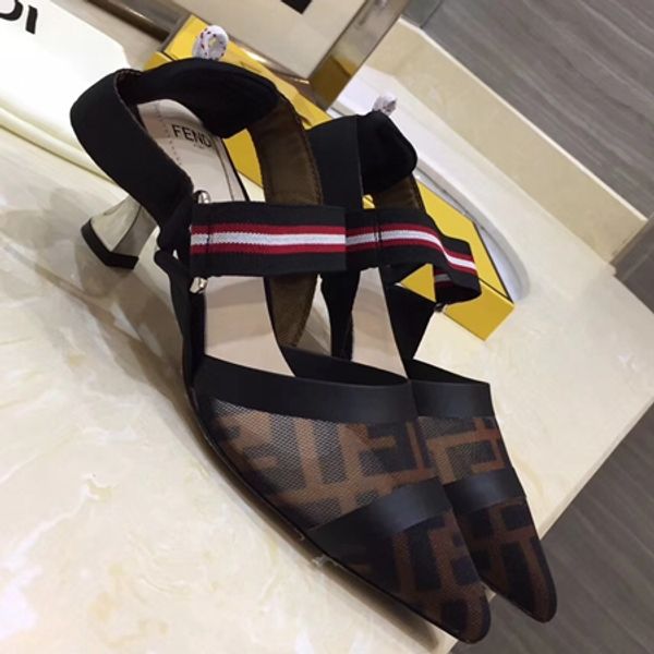 

with box slippers sandals slides high heel sandals designer shoes huaraches flip flops loafers for woman by shoe06 fd1803, Black