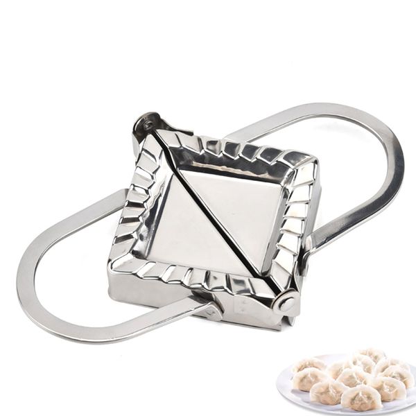

stainless steel dumpling maker wraper dough kitchen cooking tool