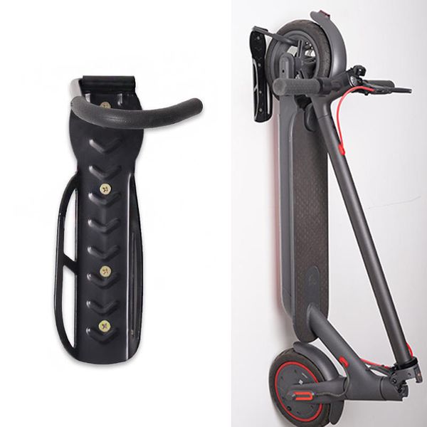 BIKIGHT Wandhalterung für M365/Pro Ninebot ES1 ES2 Elektroroller-Haken, Roller-Aufhängeclip, Skate-Zubehör, maximale Belastung 50 kg –