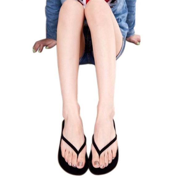 

sagace 2018 new fashion light women girls summer flip flops shoes sandals slipper indoor & outdoor flip-flops, Black