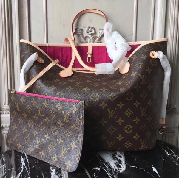 

2019 women shoulder bag with a clutch wallet 40996 genuine leather shopping tote full colors interior 40995 good price