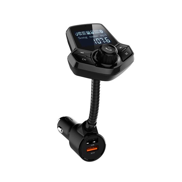 

3.1a car charger dual usb port car fm transmitter bluetooth v4.1 version bt hands free