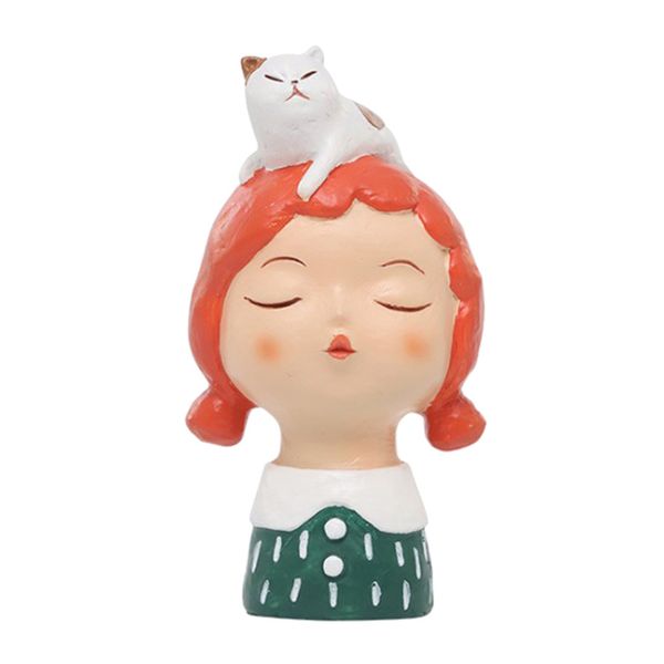 

cute cartoon girl figure ornament garden decoration