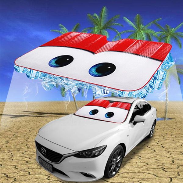 

ng car sunshade sunscreen insulation light barrier front windshield shade sunshade sun summer car interior supplies