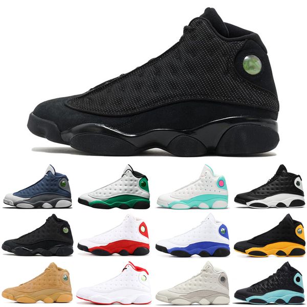 

fashion flint 13s men women basketball shoes lucky green reverse he got aurora chicago bred mens trainers sports sneakers size 5.5-13