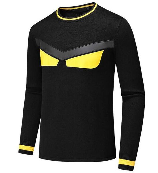 

оптовых mens конструктора свитер осень пуловеры luxury толстовка толстовка с глазами спринг марка mens tops одежда -3xl факультативно, White;black