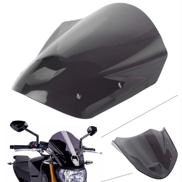 

abs motorcycle windshield windscreen w/ bracket for yamaha