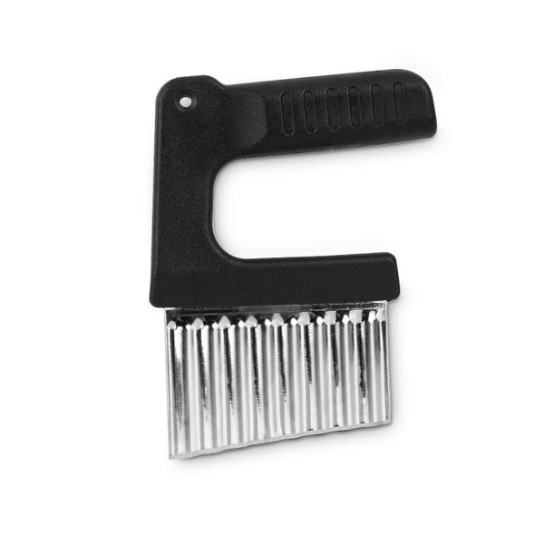 

stainless steel crinkle potato cutters wavy french fry slicer vegetable chopper kitchen grater food processing tool wh0720
