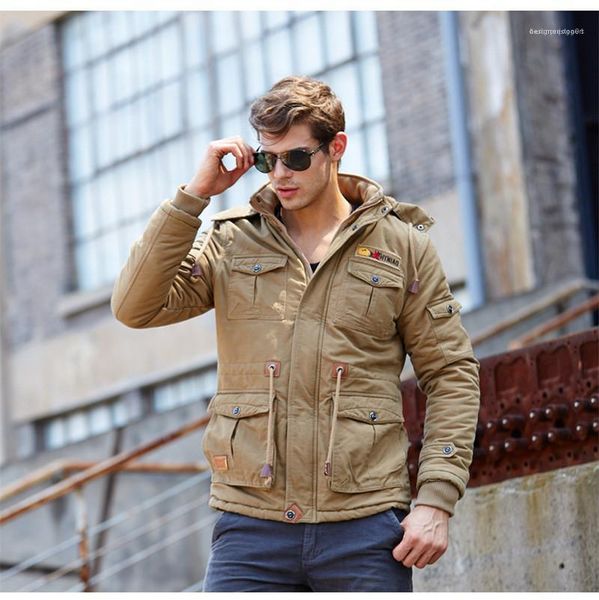 

designer hooded men jackets casual male loose apparel with zipper winter mens fleece solid coat fashion, Black;brown