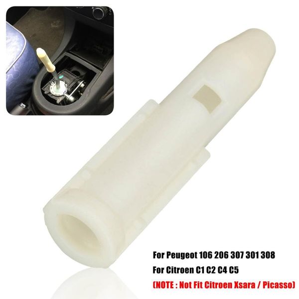 

2pcs car gear shift knob sleeve adapter for 106 107 206 207 301 306 307 308 for c1 c2 c3 c4 c5 dewtreeta