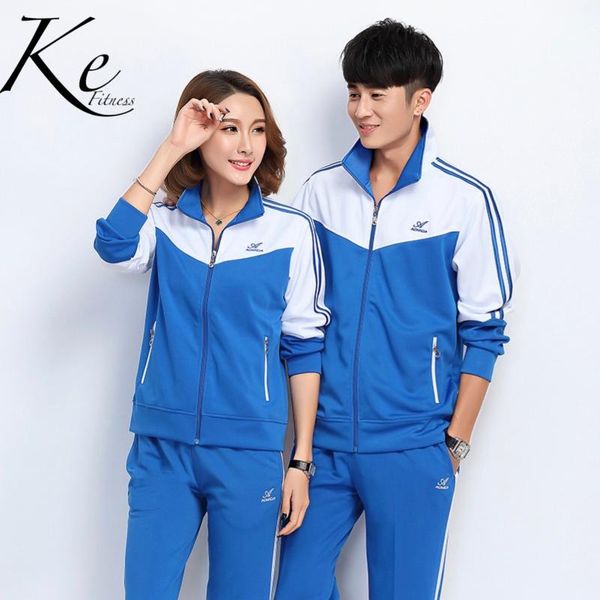 

ke new 2020 sport set woman lovers couples man tracksuit big plus extra size 4xl jacket pants 2 pieces women men clothing, White;black