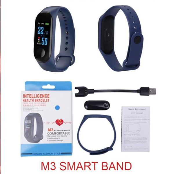 M3 Smartband Фитнес трекер Смарт Браслет артериального давления Heart Rate Monitor Водонепроницаемый смарт-группа PRO Wristband смарт-группа