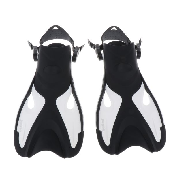 

adults diving fins open heel swimming learning flippers pool underwater sports swim flippers with adjustable belt