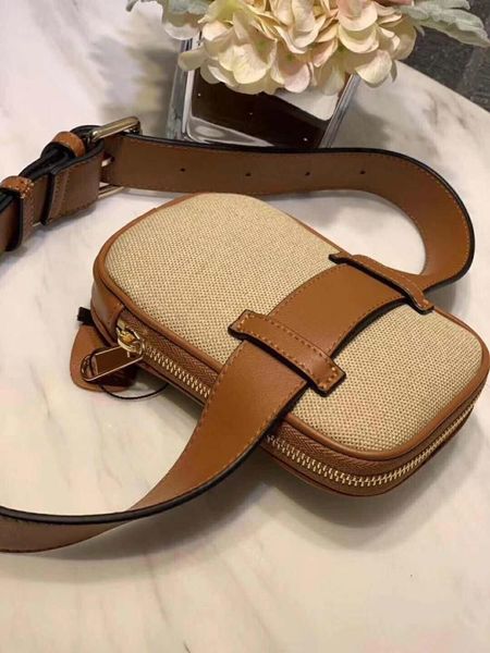 

women waist pack fanny pack canvas waist bag chest bag crossbody belt female purse