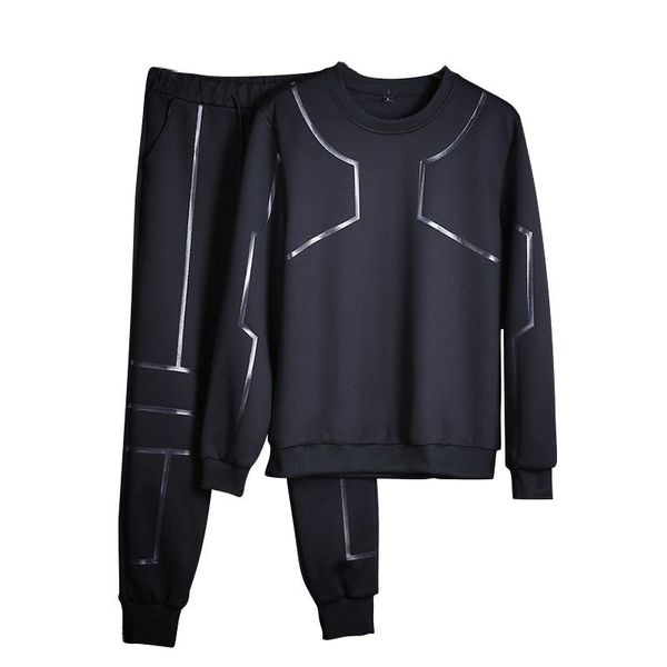 

spring 2019 tracksuit men new brand tactical chandal hombre boys long sleeves men's fitness set meski tracksuit for men clothing, Gray
