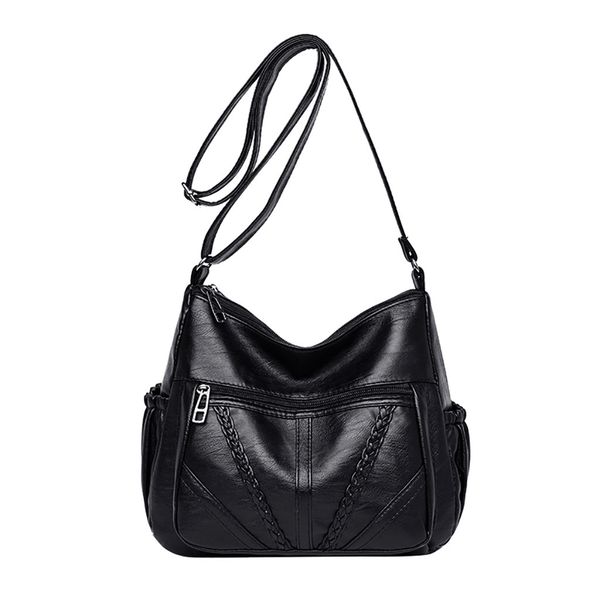 

maison fabre women leather handbags female shoulder bags ladies crossbody tote bags purse 2019 new middle-aged female bag 1014