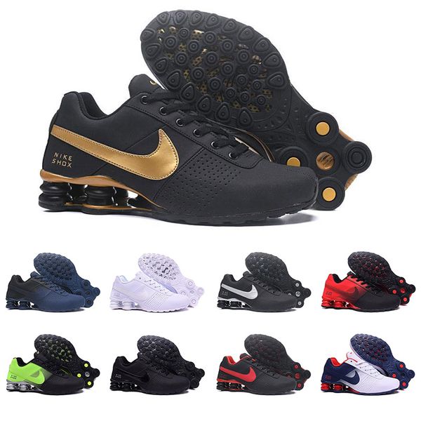 

new air shox deliver cushion running shoes deliver oz nz black mens athletic sneakers women sports casual sports shoe 36-46