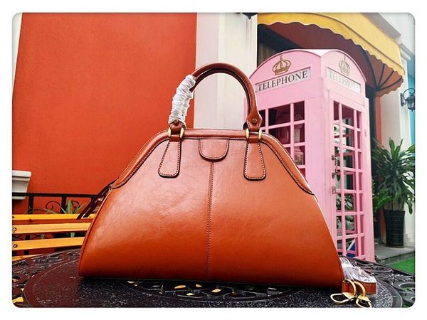 

shoulder handbag bags european nice quality female shoulder bag big pure fashion new tote classic 39cm for leather ladies qnqvv, Red;black