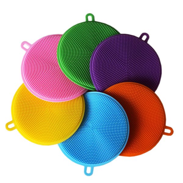 

силиконовая щетка для мытья посуды щетка для мытья посуды тряпка для очистки ухудшение дезактивации протрите кухонную тряпку бытовые чистящи