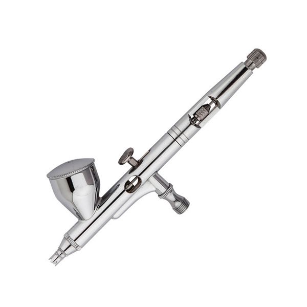

td-180a spray gun 0.25 mm 9cc cup dual action gravity feed airbrush kit air brush for nail tool tattoo adjustable spray paint