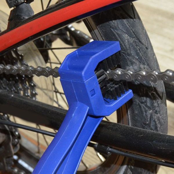 

auto maintenance outdoor motorcycle cycling chain clean brush scrubber gear wash motorcycle cleaner bicycle chain dust remover