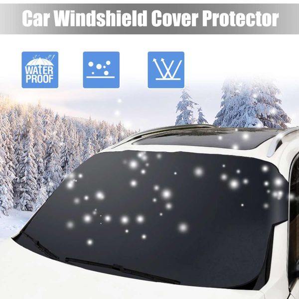 

universal car magnetic windshield cover auto windscreen sunshade shield visor snow ice frost cover protector