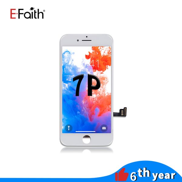 

efaith lcd display for iphone 7plus touch screen digitizer panel frame assembly replacements parts & dhl shipping