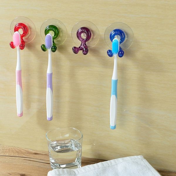 

home bathroom toothbrush shaver washroom plastic wall fixed sucker suction cup hook razor rack wall mount hang stand 10may 18