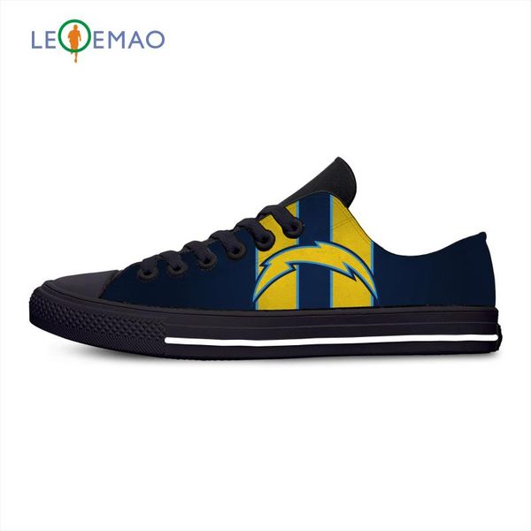 

new men's women san diego 2020 bowl liv champions fashion lightweight low breathable sneakers for chargers fans gift