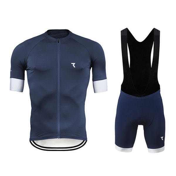 

2020 new men cycling jersey set pro bicycle team short sleeve summer mtb bicycle cycling clothes bib gel suit, Black;blue