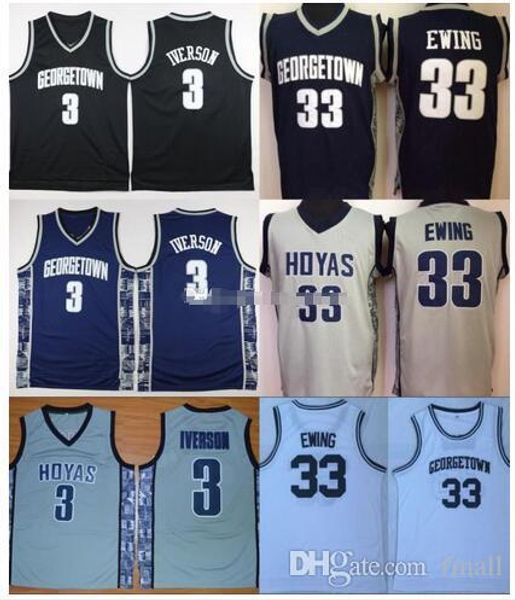georgetown hoyas iverson jersey
