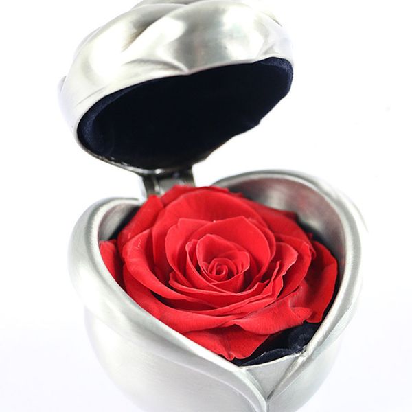 

preserved flower rose for love ones valentine's day with gift box mother's day anniversary holiday present handmade immortal