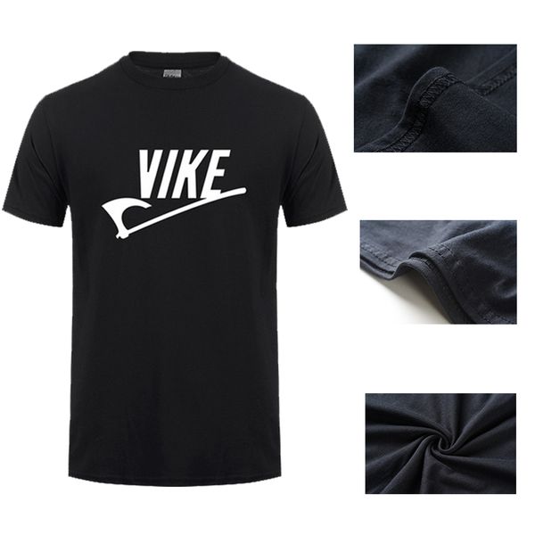 

new fashion vikings designer summer t shirts original brand black white mens designer t shirt short sleeve s-3xl, White;black