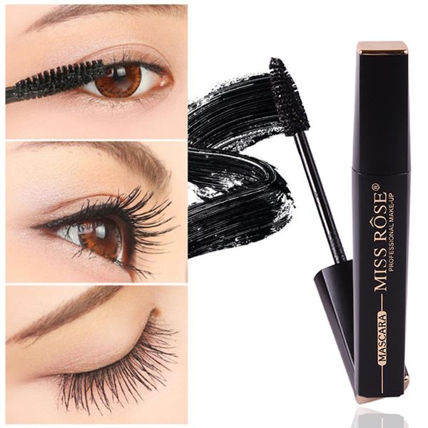 

wholesale miss rose 4d slender mascara black big eye thick waterproof mascara