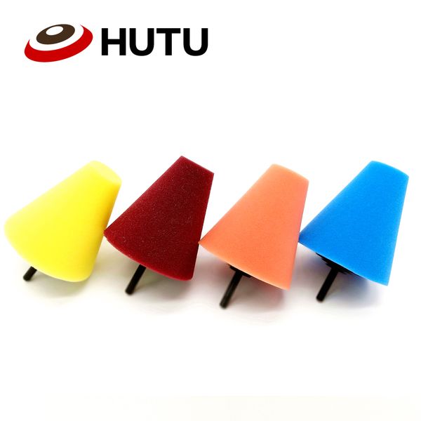 

foam sponge polishing pad cone shaped buffing pads for car wheel hub